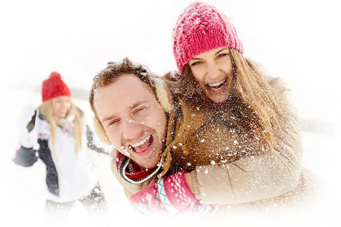 Couple in Snow